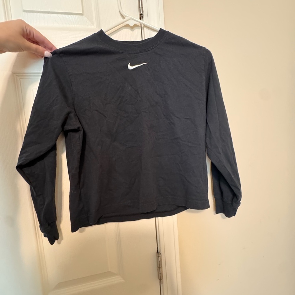 Nike Kids Long Sleeve Tee - Black